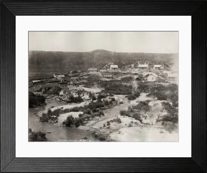 Framed Print : Whakarewarewa, New Zealand Framed Print : Whakarewarewa, New Zealand