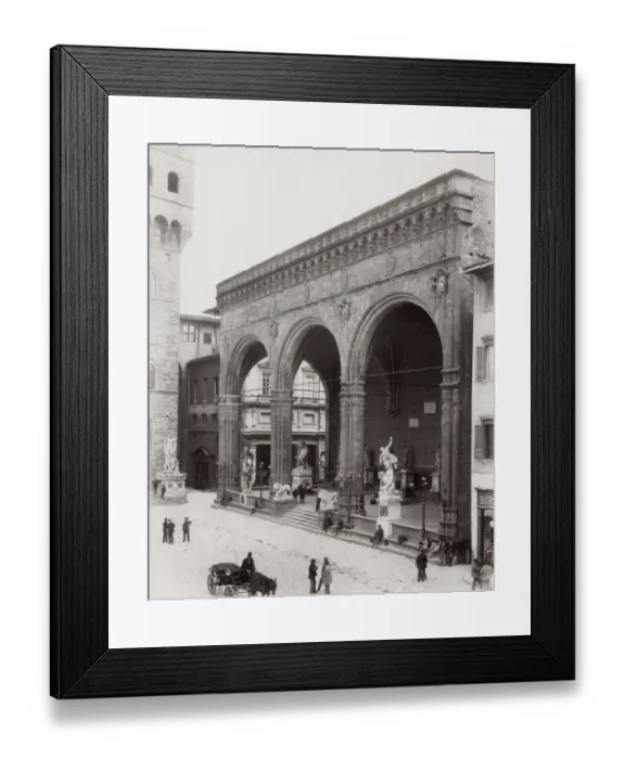 Framed Print : Florence, Firenze, Italy. The Loggia dei Lanzi Framed Print : Florence, Firenze, Italy. The Loggia dei Lanzi