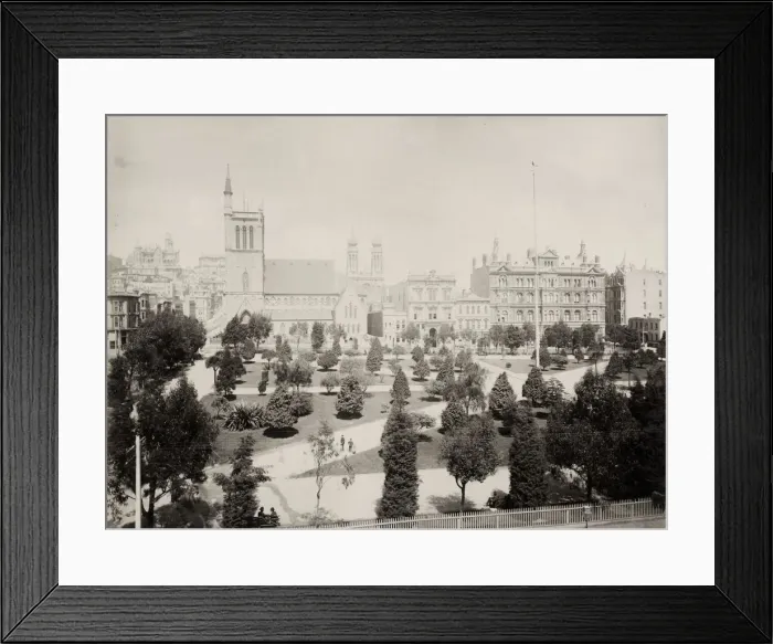 Framed Print : Union Square San Francisco, California, Geary Street Framed Print : Union Square San Francisco, California, Geary Street