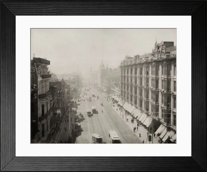 Framed Print : Market Street San Francisco, California Framed Print : Market Street San Francisco, California