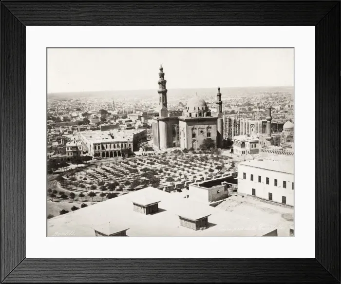 Framed Print : View of the city centre of Cairo, Egypt Framed Print : View of the city centre of Cairo, Egypt