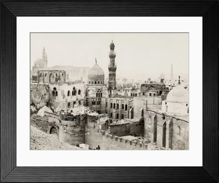 Framed Print : Francis Frith, 1857 - view of Cairo, from the East Framed Print : Francis Frith, 1857 - view of Cairo, from the East