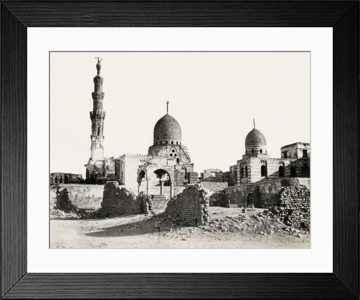 Framed Print : Francis Frith, Egypt, 1857: Kait Bey mosque Framed Print : Francis Frith, Egypt, 1857: Kait Bey mosque