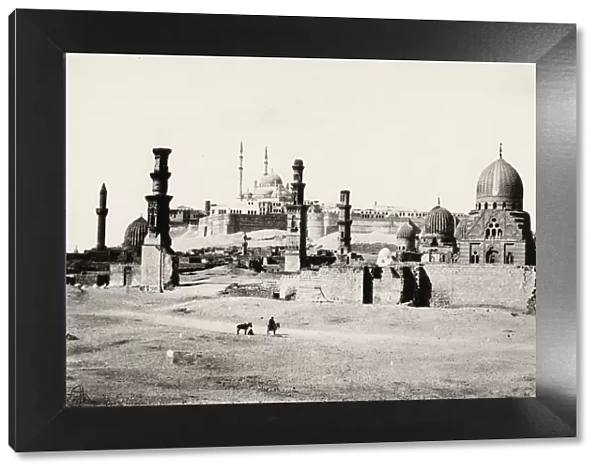 Francis Frith, Egypt, 1857: tombs in the southern Cemetery