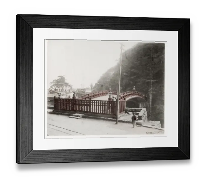 Framed Print : Sacred red lacquer bridge, Nikko, Japan Framed Print : Sacred red lacquer bridge, Nikko, Japan