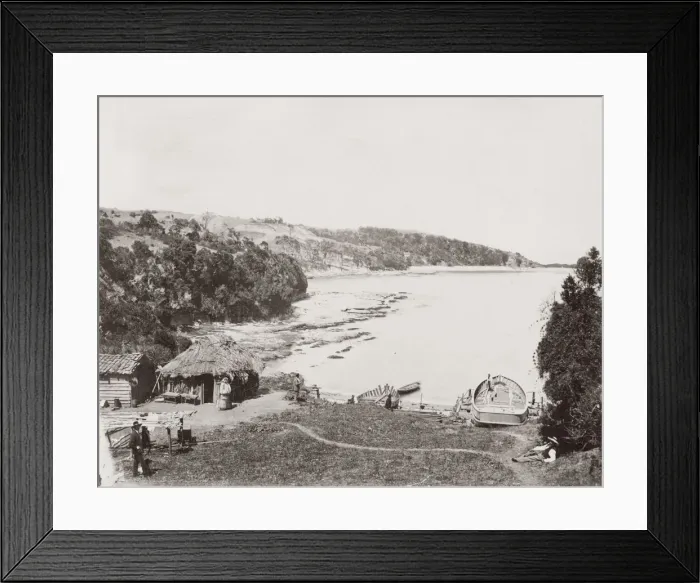 Framed Print : View of the coastline at Lotilla, Chile Framed Print : View of the coastline at Lotilla, Chile