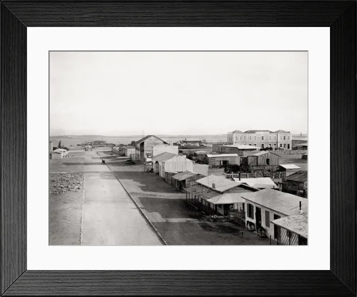 Framed Print : Hotel Pagnon, Port Said, Suez Canal, Egypt Framed Print : Hotel Pagnon, Port Said, Suez Canal, Egypt