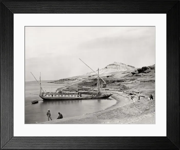 Framed Print : Nile river boat, Egypt Framed Print : Nile river boat, Egypt