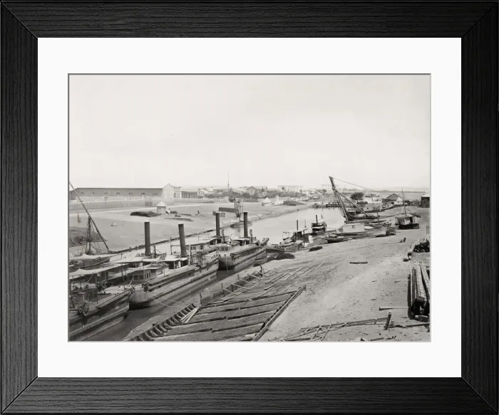 Framed Print : Suez Canal, Egypt Framed Print : Suez Canal, Egypt