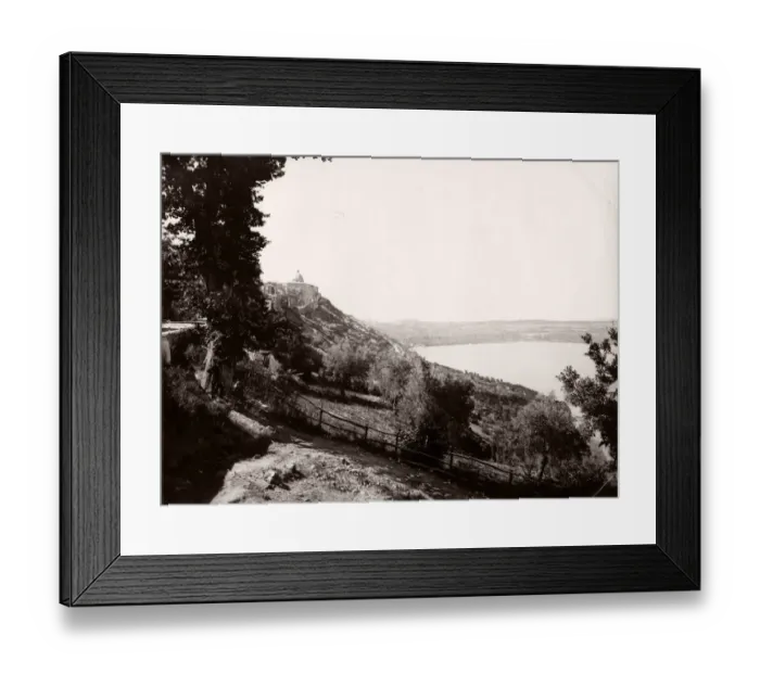 Framed Print : Castel Gandolfo, Lake Albano, Italy Framed Print : Castel Gandolfo, Lake Albano, Italy