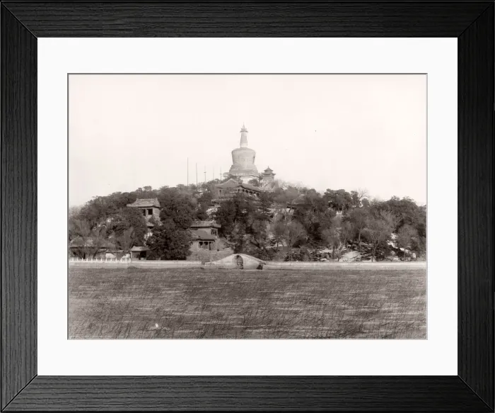 Framed Print : Buddhist stupa, temple, Peking Beijing Framed Print : Buddhist stupa, temple, Peking Beijing