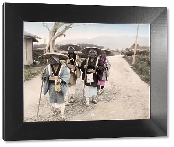 Japanese pilgrims, Japan