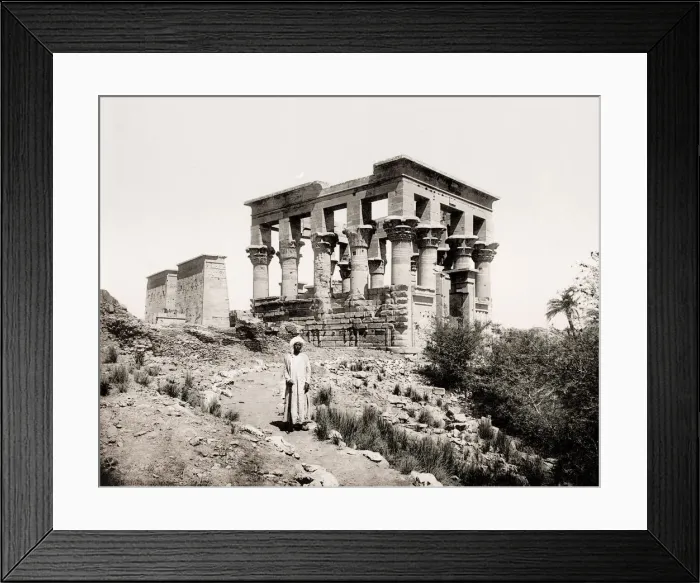 Framed Print : Trajans Kiosk or Pharaohs Bed, Island of Philae, River Nile Framed Print : Trajans Kiosk or Pharaohs Bed, Island of Philae, River Nile
