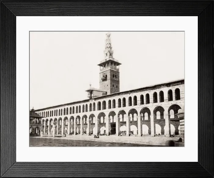 Framed Print : Minaret de la Fiancee Great Umayyad Mosque Damascus Framed Print : Minaret de la Fiancee Great Umayyad Mosque Damascus