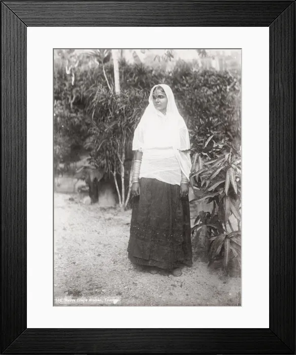 Framed Print : Indian rural worker, Trinidad, West Indies Framed Print : Indian rural worker, Trinidad, West Indies