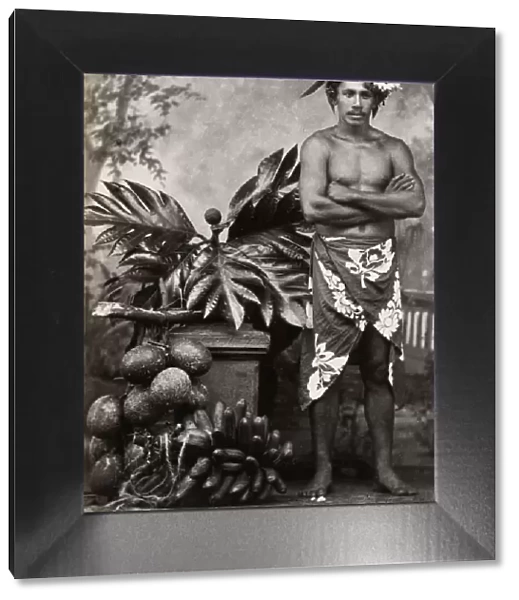 Pacific Islands, Oceania: portrait of a young man