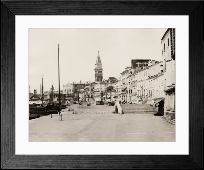 Framed Print : The Riva degli Schiavoni, Venice, Italy Framed Print : The Riva degli Schiavoni, Venice, Italy