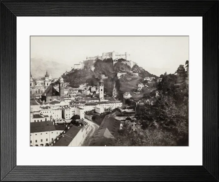 Framed Print : Castle view, Saltzburg, Austria Framed Print : Castle view, Saltzburg, Austria