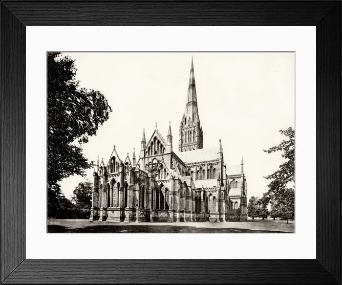 Framed Print : England religion, church: Salisbury Cathedral Framed Print : England religion, church: Salisbury Cathedral