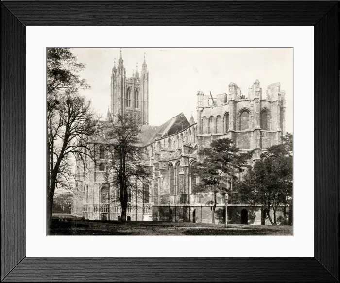 Framed Print : England religion, church: Canterbury Cathedral