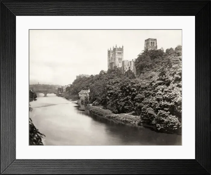 Framed Print : Durham Cathedral from the River Wear Framed Print : Durham Cathedral from the River Wear