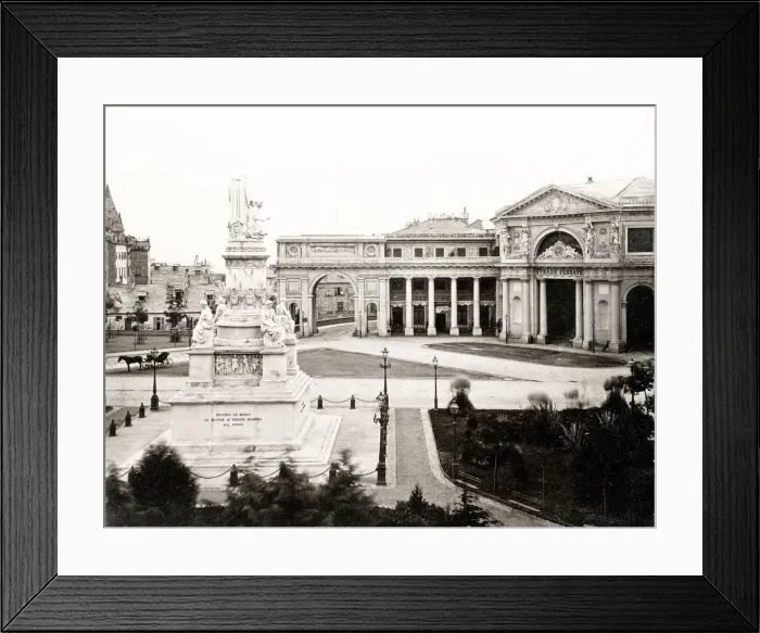 Framed Print : 19th century vintage photograph Framed Print : 19th century vintage photograph