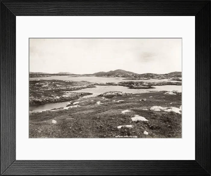 Framed Print : photograph: North Bay, Barra, Outer Hebriders, Scotland Framed Print : photograph: North Bay, Barra, Outer Hebriders, Scotland