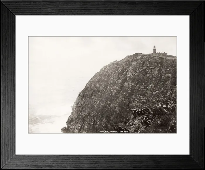 Framed Print : Barra Head Lighthouse, Outer Hebrides, Scotland, c. 1880 s Framed Print : Barra Head Lighthouse, Outer Hebrides, Scotland, c. 1880 s