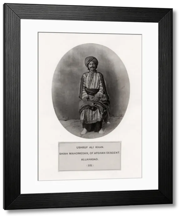 Framed Print : People of India: indigenous group - Ushruf Ali Khan, Allahbad Framed Print : People of India: indigenous group - Ushruf Ali Khan, Allahbad