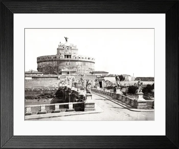 Framed Print : Mausoleum of Hadrian, Castel Sant Angelo, Rome Framed Print : Mausoleum of Hadrian, Castel Sant Angelo, Rome