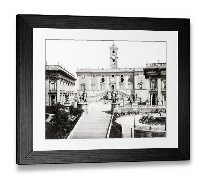 Framed Print : Piazza del Campidoglio, Rome Italy Framed Print : Piazza del Campidoglio, Rome Italy