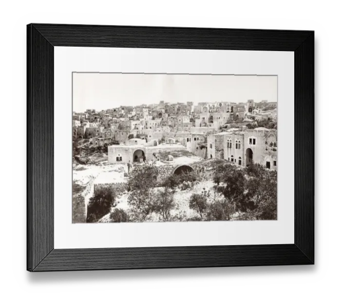 Framed Print : Bethlehem, Palestine. modern West Bank Framed Print : Bethlehem, Palestine. modern West Bank