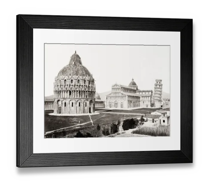 Framed Print : Pizza della Duomo, Leaning Tower of Pisa, Italy Framed Print : Pizza della Duomo, Leaning Tower of Pisa, Italy