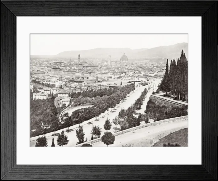 Framed Print : Florence, Firenze, from Viale dei Colli, Italy Framed Print : Florence, Firenze, from Viale dei Colli, Italy