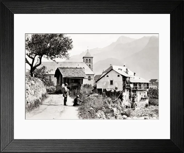 Framed Print : Sallanches in the Haute-Savoie department of France Framed Print : Sallanches in the Haute-Savoie department of France