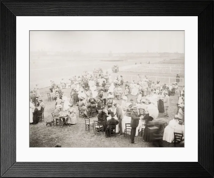 Framed Print : Crowd at Cairo races, racecourse, Egypt, c. 1890 Framed Print : Crowd at Cairo races, racecourse, Egypt, c. 1890