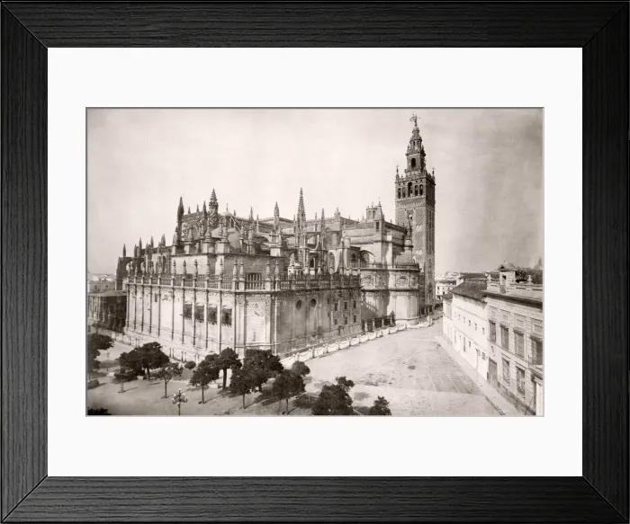 Framed Print : Spain - the cathedral in Seville Framed Print : Spain - the cathedral in Seville