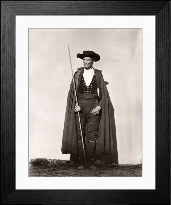 Framed Print : Spain portrait Spanish man - the mayor of a village Framed Print : Spain portrait Spanish man - the mayor of a village