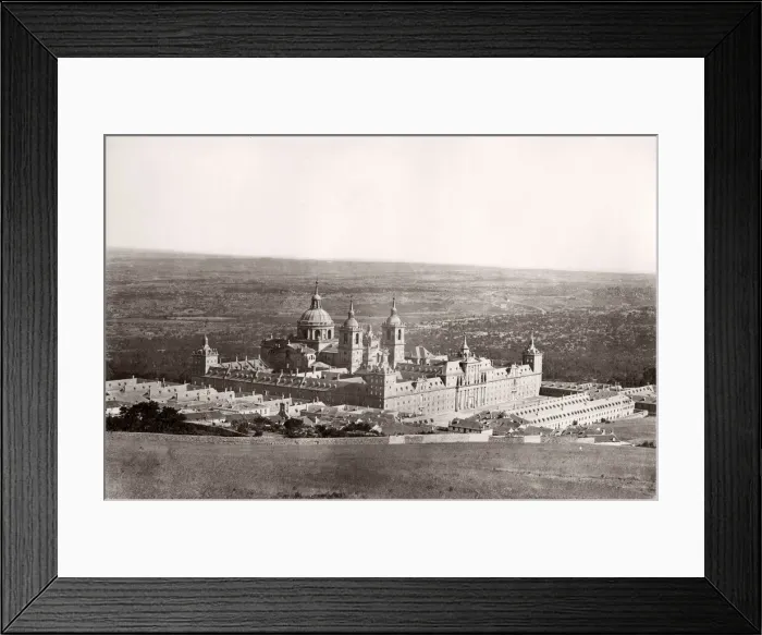 Framed Print : Spain view of the Escorial monastery Framed Print : Spain view of the Escorial monastery