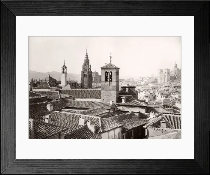 Framed Print : Spain - view over the city of Toledo Framed Print : Spain - view over the city of Toledo