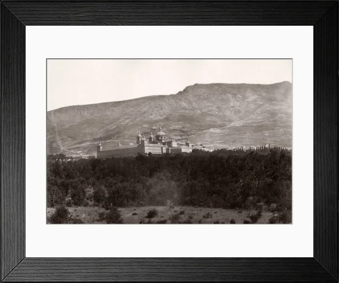 Framed Print : Spain view of the Escorial monastery Framed Print : Spain view of the Escorial monastery