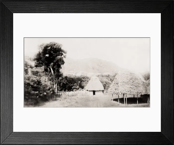 Framed Print : Canal hospital buildings, Panama Framed Print : Canal hospital buildings, Panama