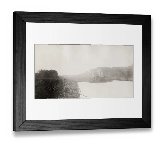 Framed Print : Construction of the Panama canal, Chagres River Framed Print : Construction of the Panama canal, Chagres River
