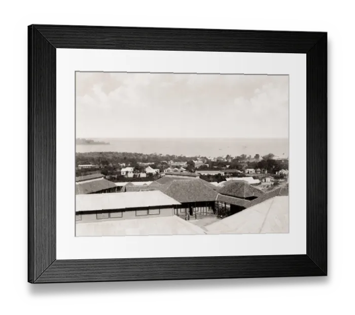 Framed Print : View of Panama city Framed Print : View of Panama city