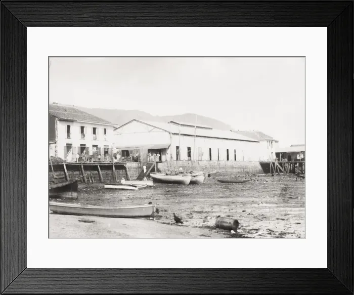 Framed Print : Market landing place, Panama Framed Print : Market landing place, Panama