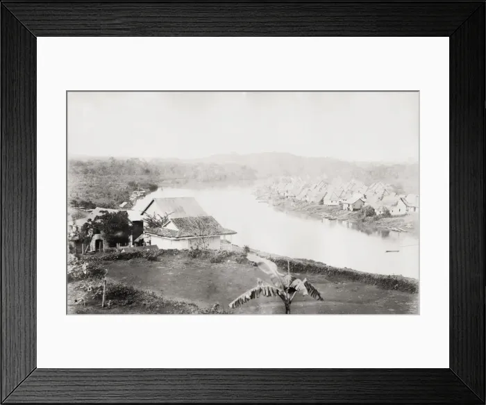 Framed Print : Old Indian village on the Chagres River Panama Framed Print : Old Indian village on the Chagres River Panama