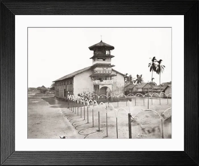 Framed Print : Vinces church Ecuador, during festival Framed Print : Vinces church Ecuador, during festival