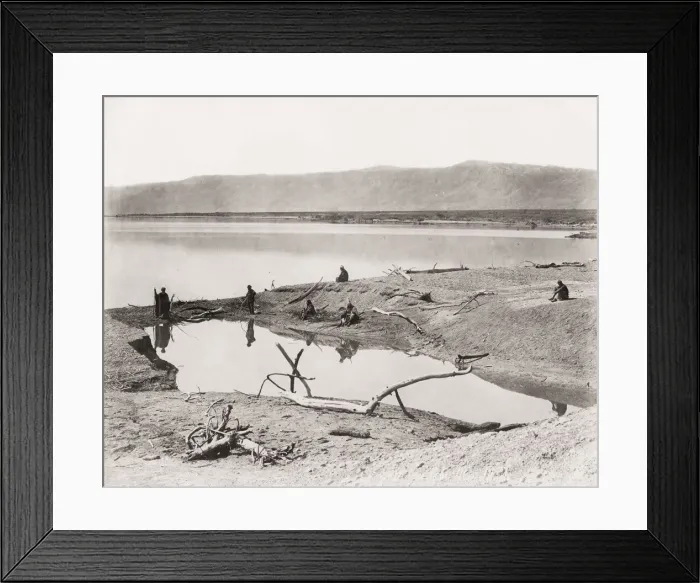 Framed Print : The Dead Sea, border of Jordan and modern Israel Framed Print : The Dead Sea, border of Jordan and modern Israel