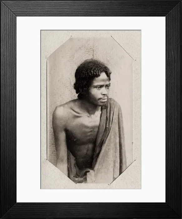 Framed Print : Man of the indigenous Tanala tribe, Madagascar Framed Print : Man of the indigenous Tanala tribe, Madagascar