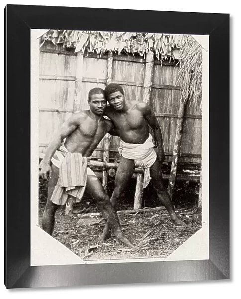 Betsimisaraka tribal group, Madagascar, wrestlers